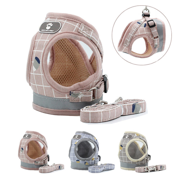 Dog Harness Leash Set