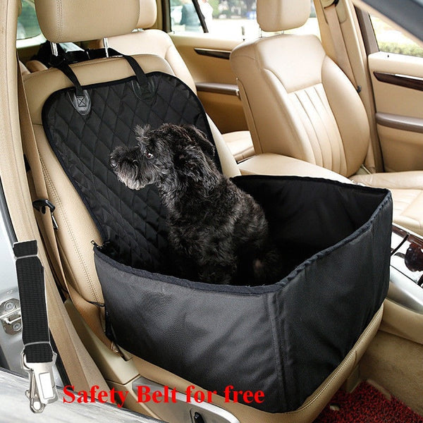 2 in 1 Car Front Pet Car Seat Cover - Waterproof