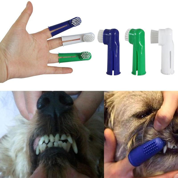 Finger Toothbrush for Dogs and Cats