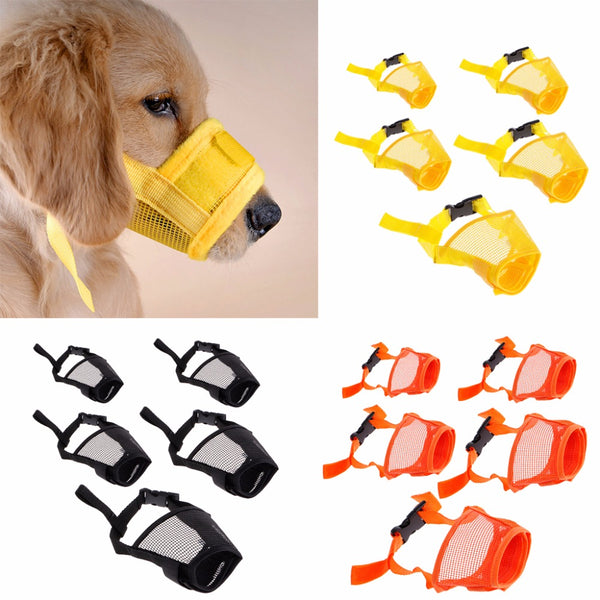 No Barking Mouth Muzzle and Anti Bite Stop Chewing