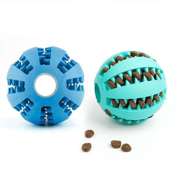 Rubber ball for dogs