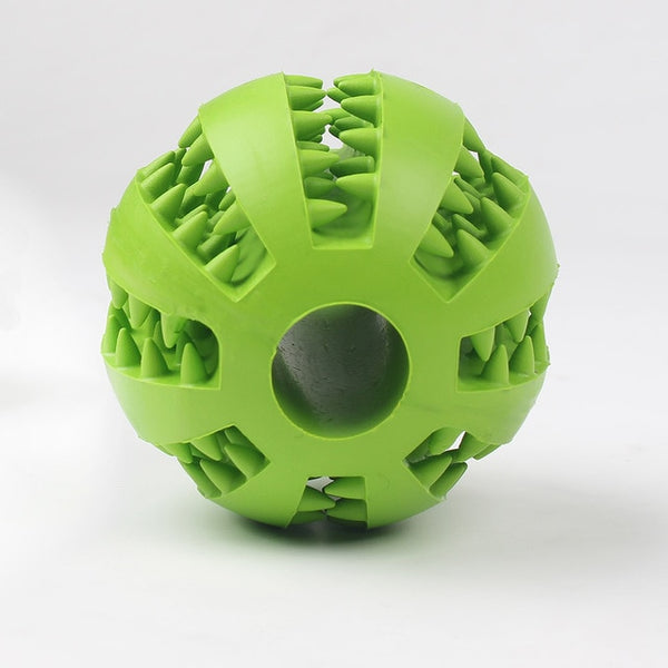 Rubber ball for dogs