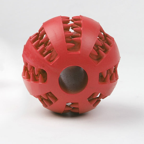 Rubber ball for dogs