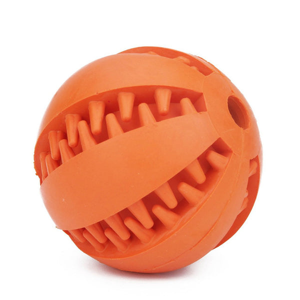 Rubber ball for dogs