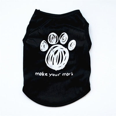 "BOSS" "PAW" "PRINCESS" Summer T Shirt for Dogs and Cats