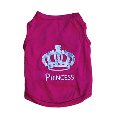 "BOSS" "PAW" "PRINCESS" Summer T Shirt for Dogs and Cats