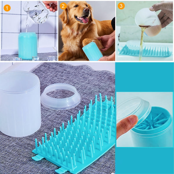 Foot Clean Cup for Dogs Cats Cleaning Tool