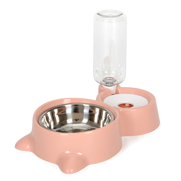 Cats and Dogs Bowl Water and Food